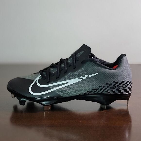 Nike React Vapor Ultrafly 4 Baseball Shoes Cleats Black Grey Women's Size 9.5 - Picture 3 of 15
